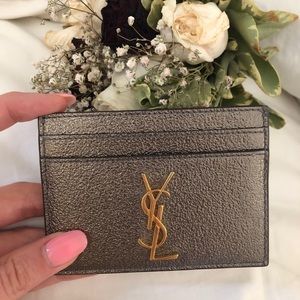 Saint Laurent limited edition monogram card case